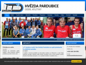 Hvězda Pardubice z.s. - oddíl atletiky