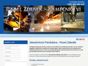 Pavel Zdeněk - zámečnictví, kovovýroba Pardubice