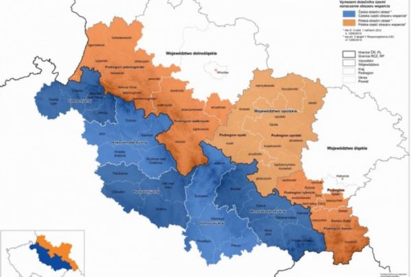 Posílení přeshraniční spolupráce, především obcí v přeshraničním česko - polském území