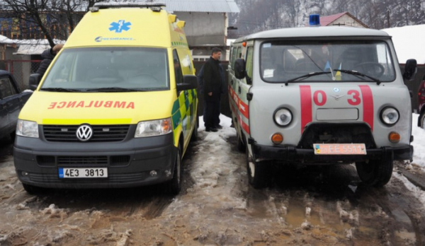 Starší auta z pardubické záchranky využijí k prospěšným účelům i na Zakarpatské Ukrajině