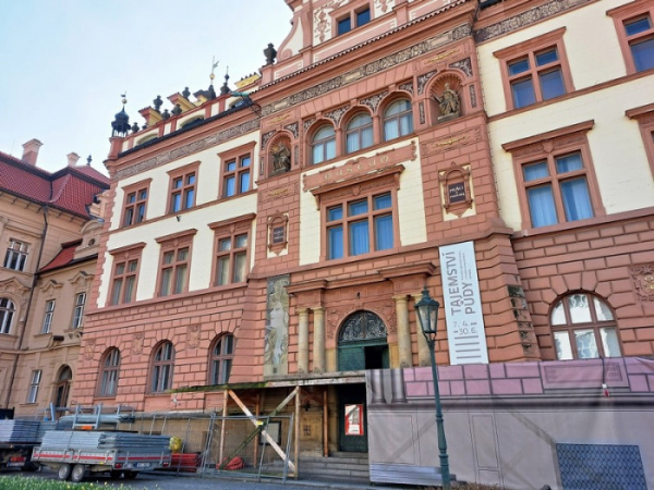 V Chrudimi začala oprava fasády Regionálního muzea